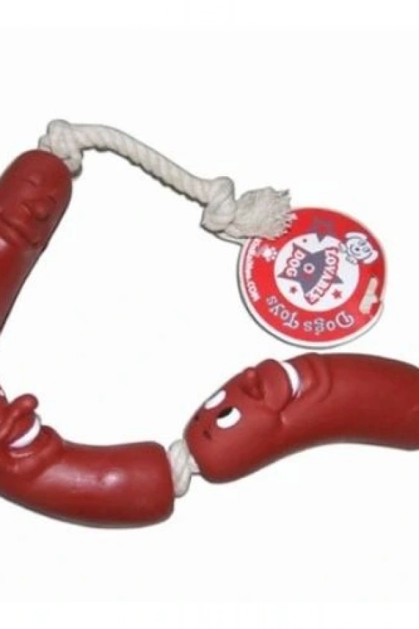 Köpekler İçin Oyuncak Sosis