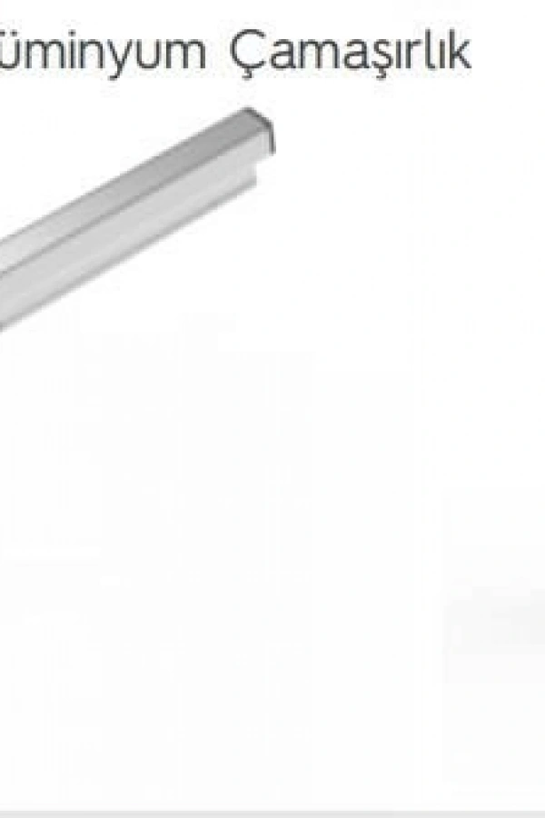 Koral Ayarlı Balkon Çamaşır Askılığı 80X30/60X25