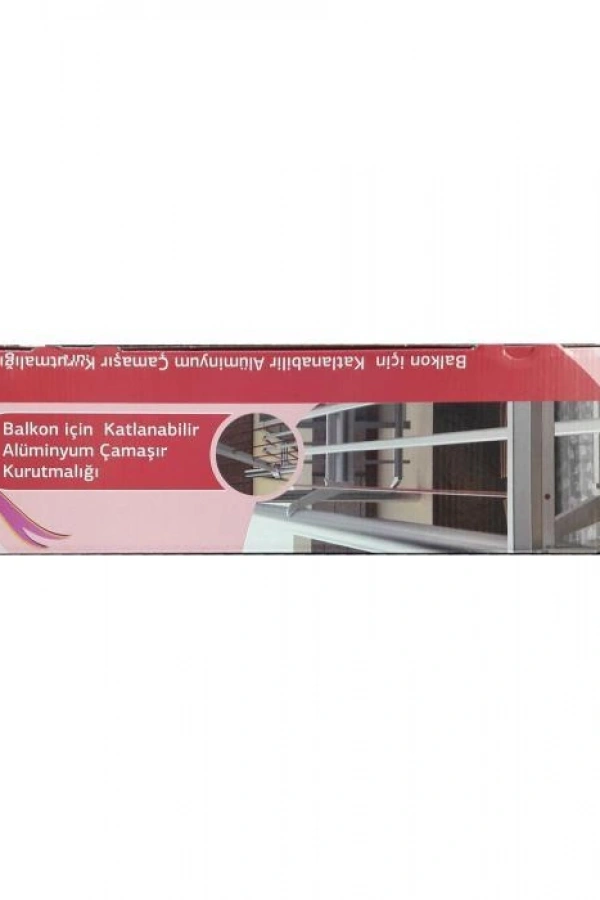 Koral Katlanabilir Balkon Çamaşır Kurutma Askılığı
