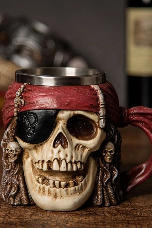 Korsan Çelik Kupa Bardak kod 220013