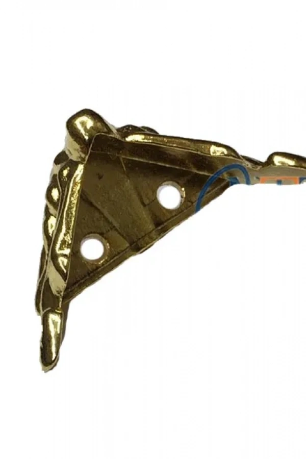 Köşe Etekli Sandık Ayağı, Kutu Ayak 1,5 cm - Sarı