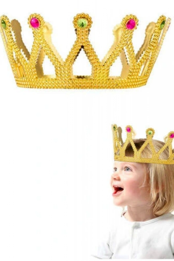 Kraliçe Tacı Altın Renk