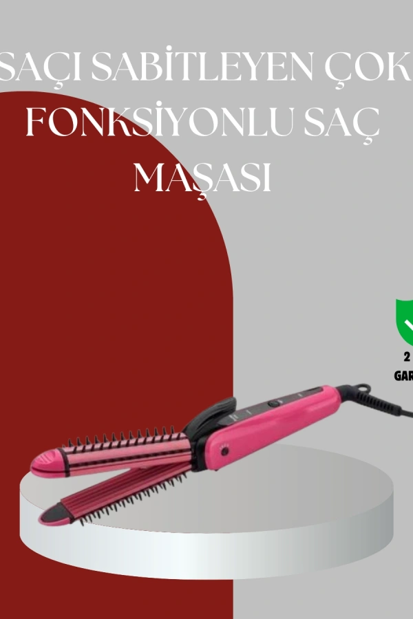 Kuaför Kalitesinde Saç Şekillendirici | Pratik Kullanım