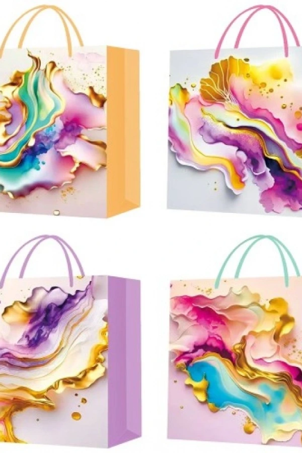 Küçük Boy İpli Karton Çanta