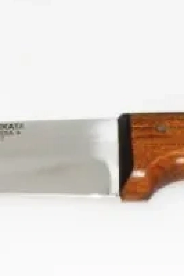 Küçükata Bursa Kalın Küt Kasap Bıçağı No:3, 17 cm - Ahşap Sap