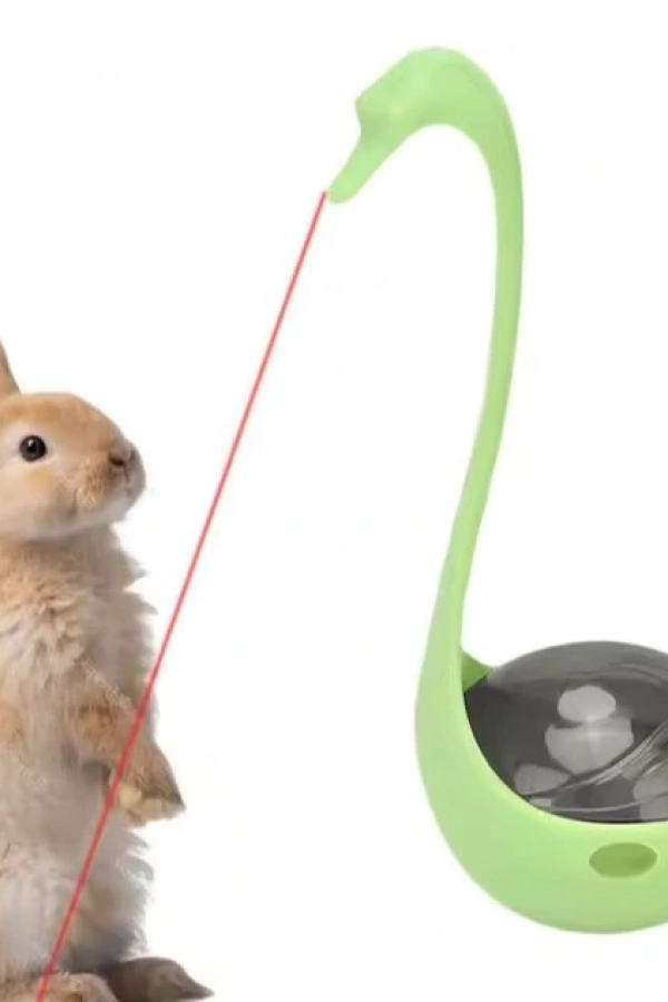 Kuğu Şeklinde Lazerli Kedi Oyuncağı