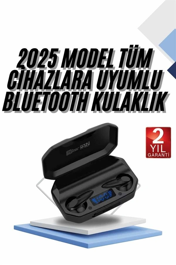 Kulaklık Bluetooth 5.2 Kablosuz Kulakiçi Rgb Işıklı Çift Mikrofonlu