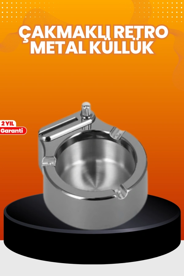 Küllük ve Çakmak Birleşik Set Paslanmaz Çelik Gövde