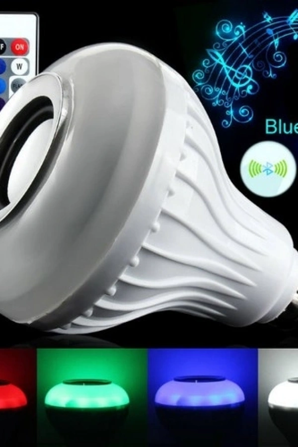 Kumandalı Bluetooth Disco Ampul RGB