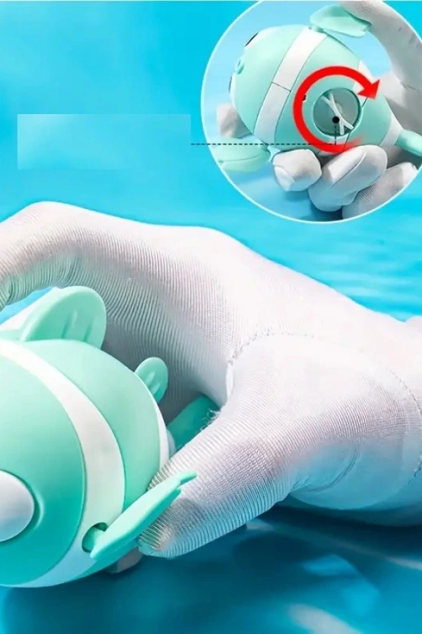 Kurmalı Balık Bebek Banyo Oyuncağı