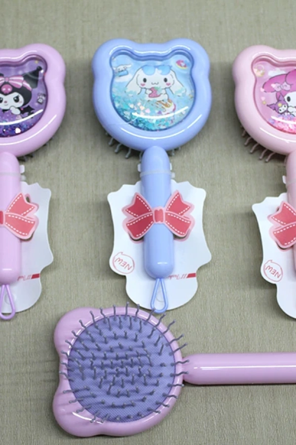 Kuromi, My Melody, Cinnamon Saç Tarağı