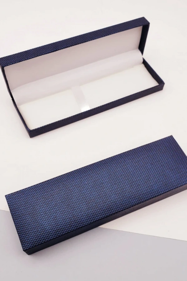 Lacivert Hediyelik Kalem Kutusu