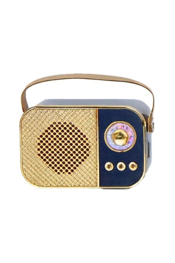 LED Aydınlatmalı Hoparlör Siyah