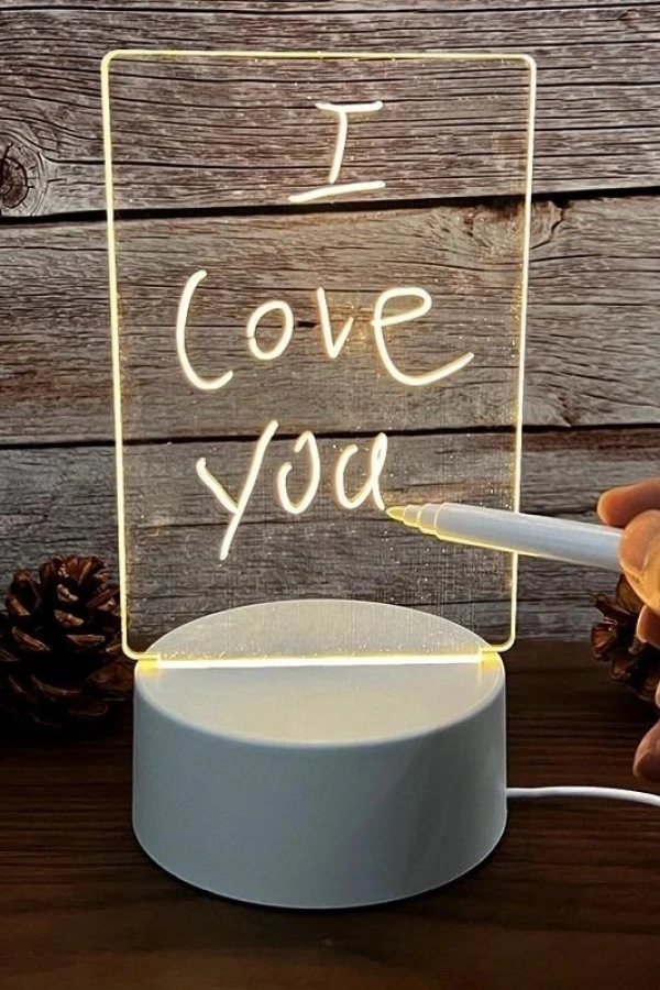 Led Çizim Tableti Gece Lambası