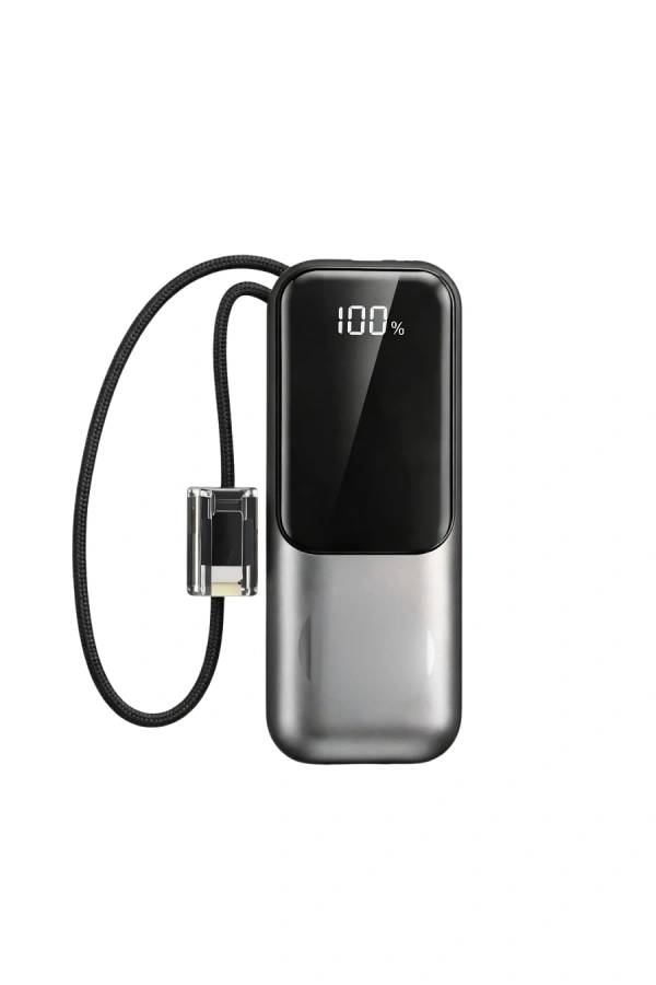 LED Ekranlı Süper Fast Charge Özellikli Mini Powerbank