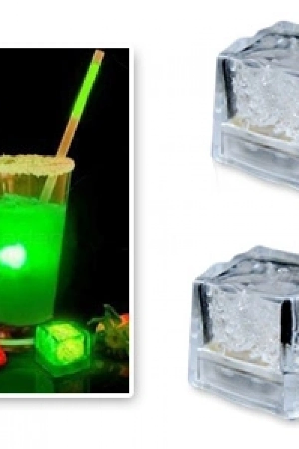 Led Işıklı Buz Küpleri (3 Adet)