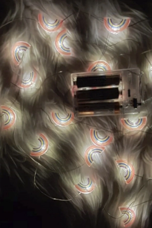 Led Işıklı Gökkuşağı Dekoratif İp