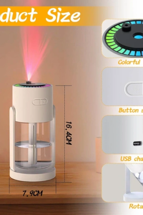 LED Işıklı Hava Nemlendirici Cihaz