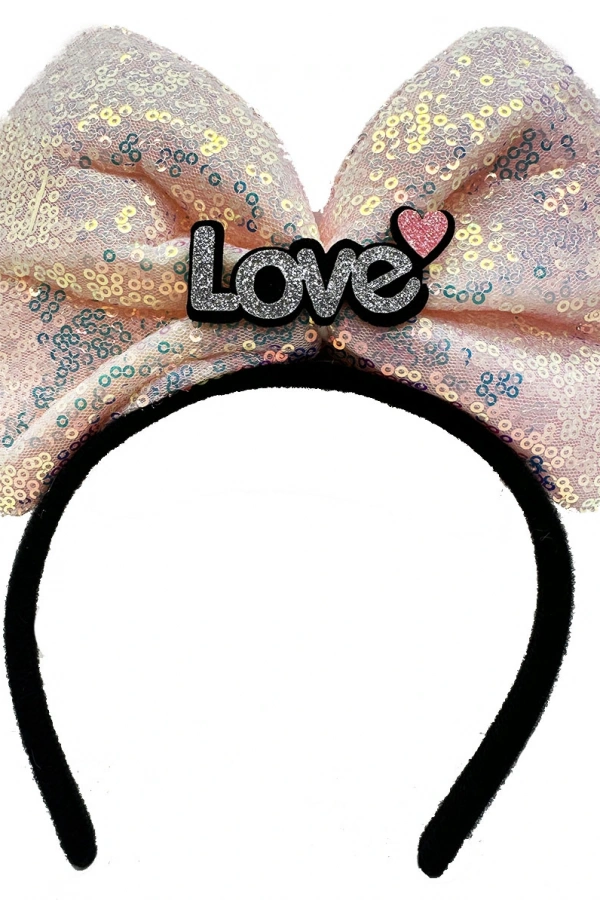 Led Işıklı Love Taç