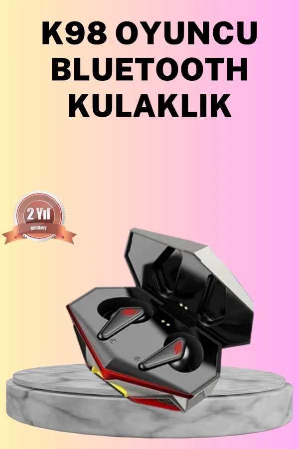 Led Işıklı Metal Kasa Kablosuz  Kulaklık