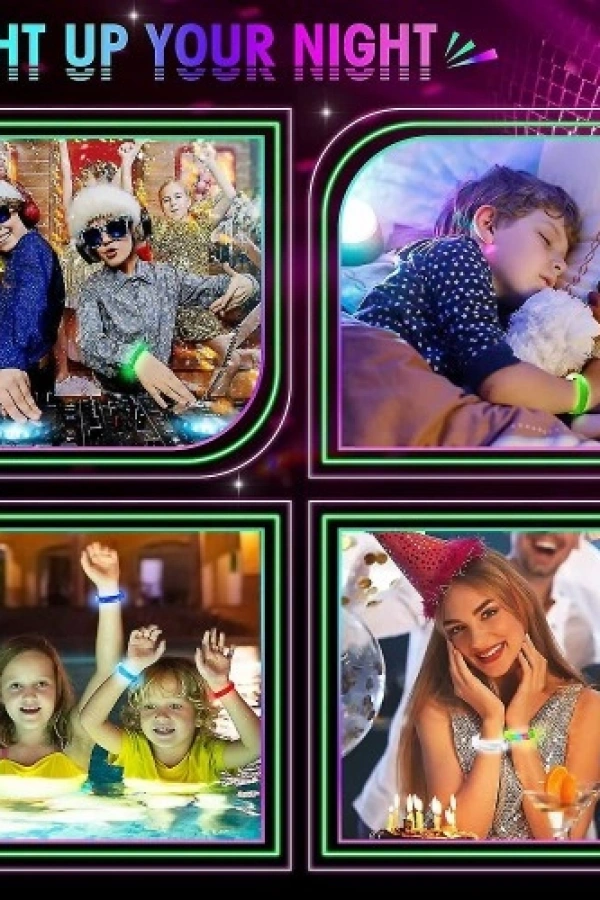 Led Işıklı Pilli Bileklik