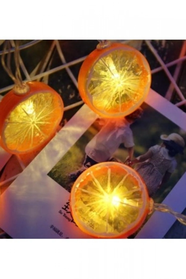 Limon Dilimli Şerit Led Lamba