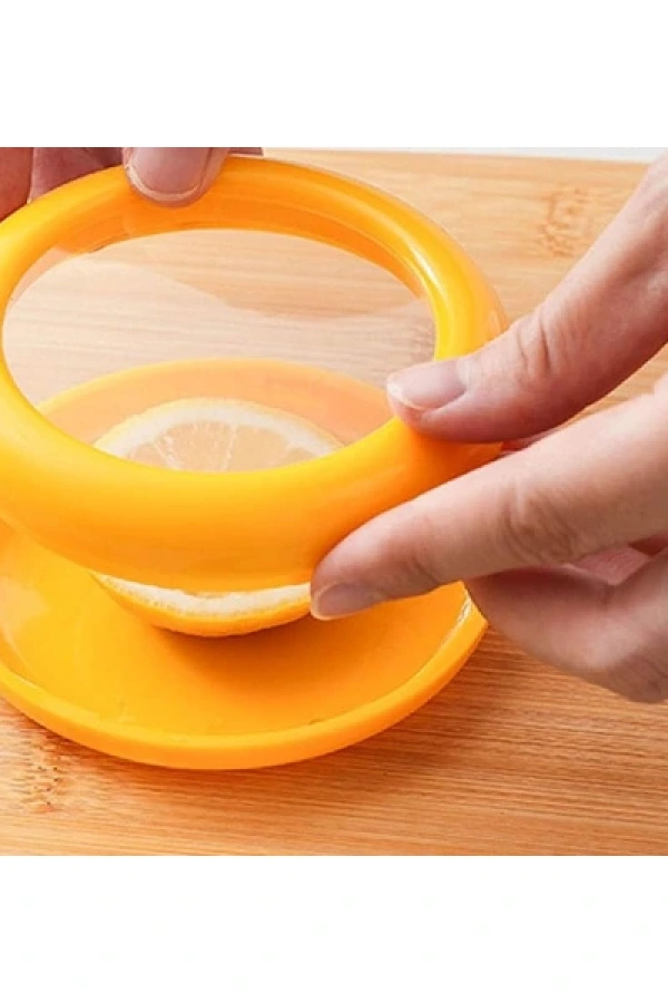 Limon Şeklinde Esnek Yiyecek Saklama Kutusu