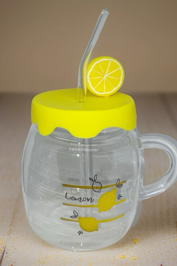 Limon Tasarımlı Kupa Bardak