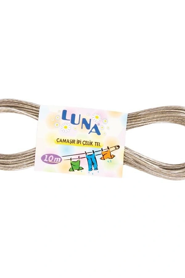 Luna Çamaşır İpi Çelik Tel 10 Metre