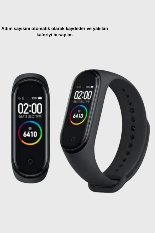 M6 Akıllı Bileklik ve Bluetooth Spor Kulaklık 2’li Set