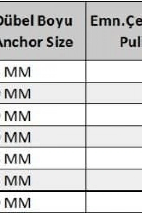 M8 Çakmalı Çelik Dübel ( 10 Adet)
