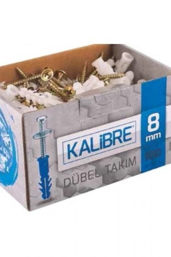 Made 8 mm Kalibre Dubel Set