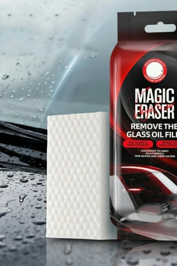 Magic Eraser Araç Cam Yağ Filmi Temizleme Süngeri
