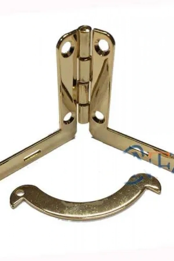 Makaslı Menteşe - 16x36x76mm, Gold, 100 Adet