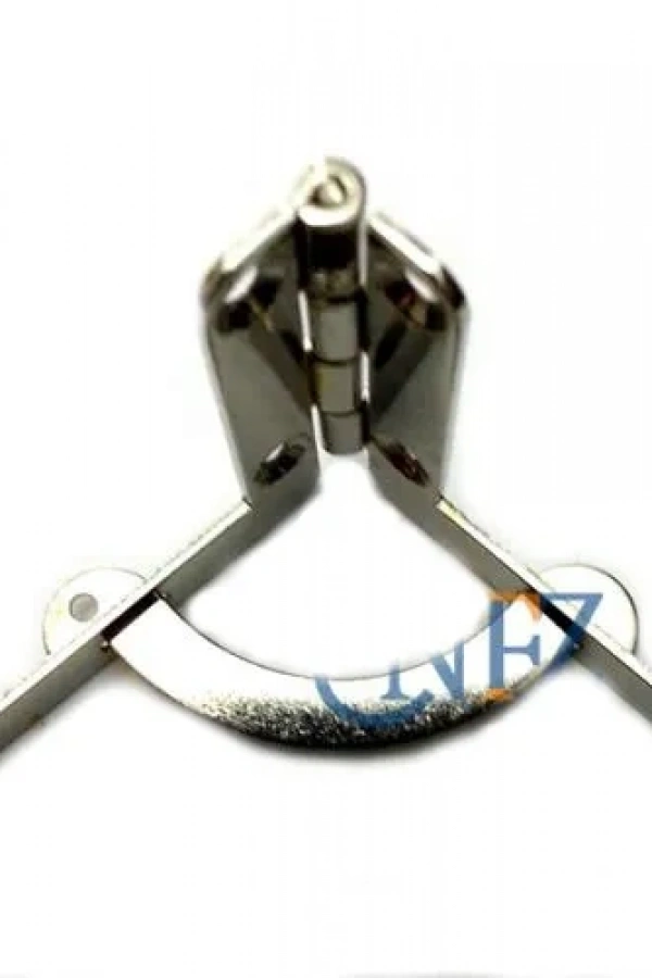 Makaslı Menteşe - 16x36x76mm, Nikel, 100 Adet