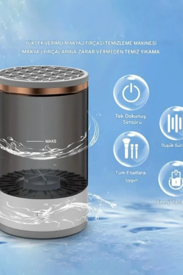 Makyaj Fırçası Temizleme Makinesi