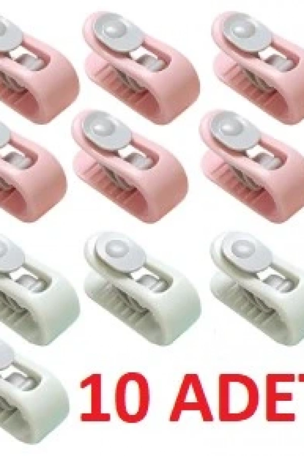 Mandallı Yorgan Sabitleme Klipsi 10 Adet