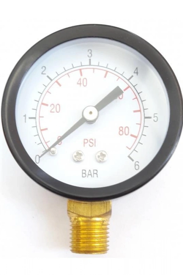 Manometre 50X6 Bar