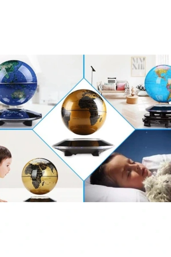 Manyetik Dünya Küre Işıklı