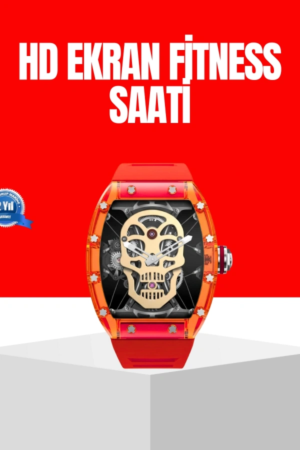 Manyetik Şarjlı Akıllı Saat iOS Android Uyumlu