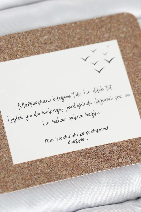 Marteniçka Bileklik 2li Nazar ve Kırlangıç Model