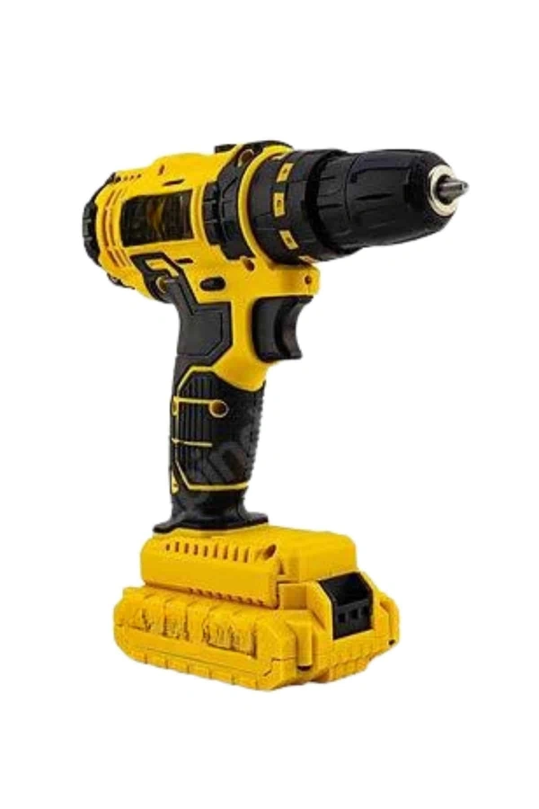 Matkap Seti 24 Parça Çift Bataryalı Darbeli Led Işıklı Vidalama