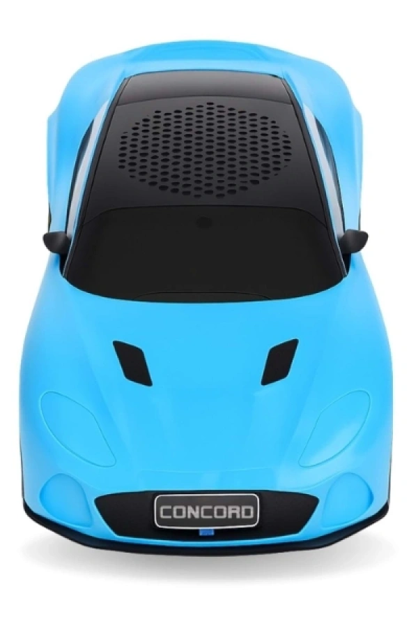 Mavi Araba Tasarımlı Hoparlör - Bluetooth FM USB Özellikli