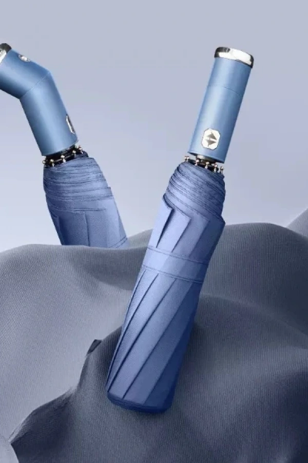 Mavi El Fenerli Şemsiye