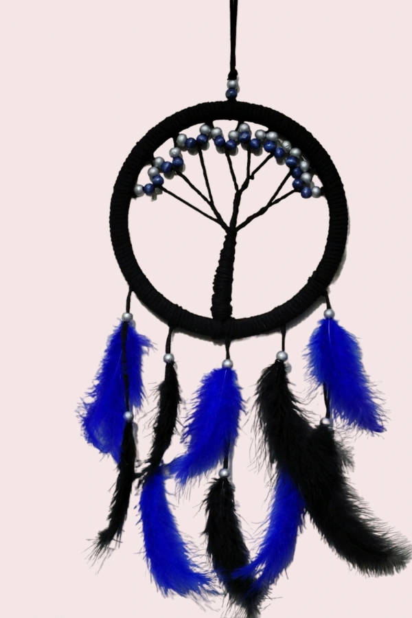 Mavi İncili Hayat Ağacı Dream Catcher