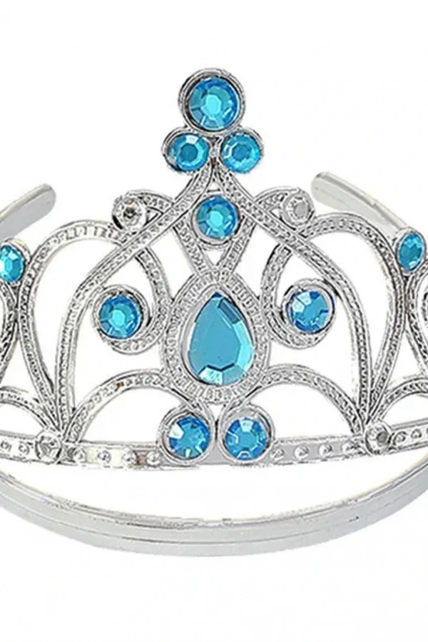 Mavi Taşlı Prenses Tacı