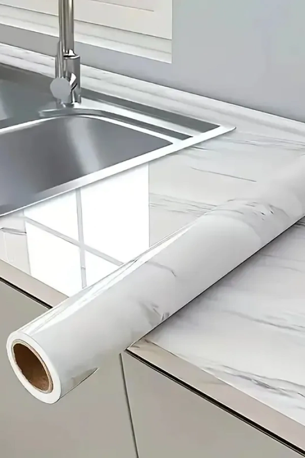 Mermer Desenli Kaplama Kağıdı 5 Metre