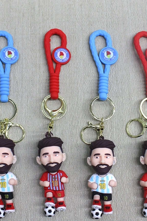 Messi Silikon Anahtarlık