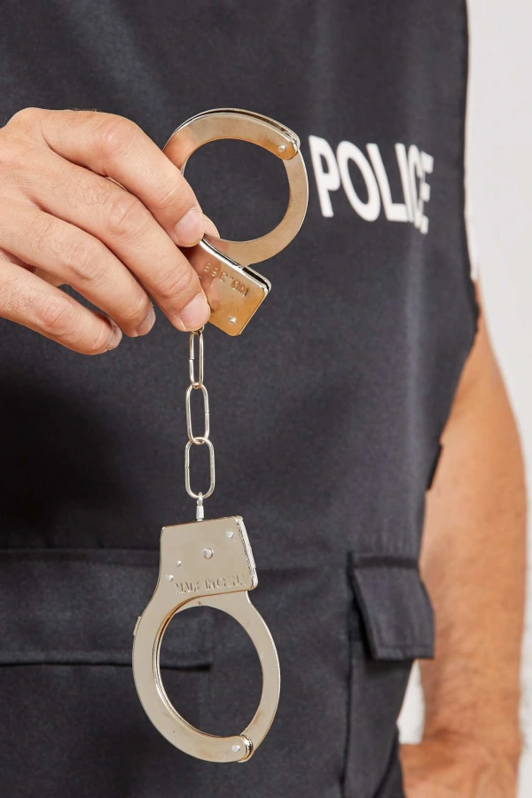 Metal Anahtarlı Oyuncak Kelepçe