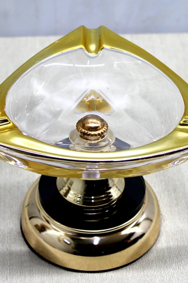 Metal Ayaklı Cam Küllük Model 2